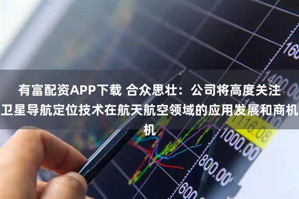 有富配资APP下载 合众思壮：公司将高度关注卫星导航定位技术在航天航空领域的应用发展和商机
